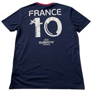 UEFA Euro 2016 France Jersey #10 National Football Team Men’s Size Large